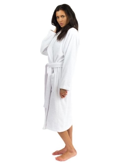 TowelSelections Women's Robe, Turkish Cotton Terry Shawl Bathrobe