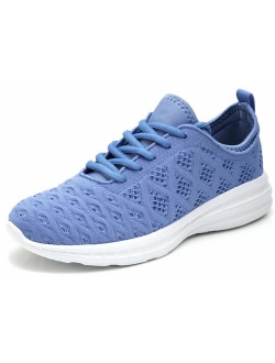 JOOMRA Women Lightweight Sneakers 3D Woven Stylish Athletic Shoes