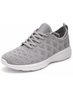 JOOMRA Women Lightweight Sneakers 3D Woven Stylish Athletic Shoes