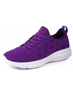 JOOMRA Women Lightweight Sneakers 3D Woven Stylish Athletic Shoes