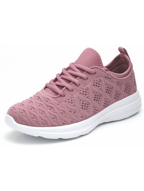 JOOMRA Women Lightweight Sneakers 3D Woven Stylish Athletic Shoes