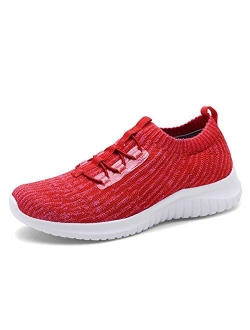 Women's Slip On Walking Shoes Lightweight Casual Sneakers