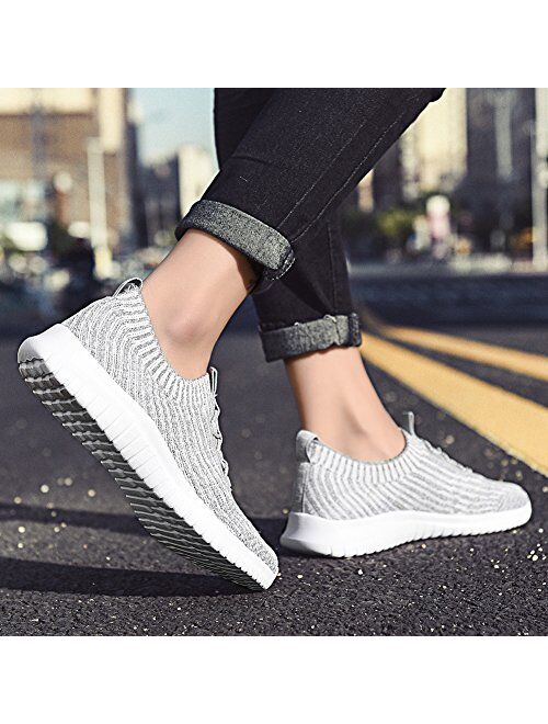 TIOSEBON Women's Slip On Walking Shoes Lightweight Casual Sneakers