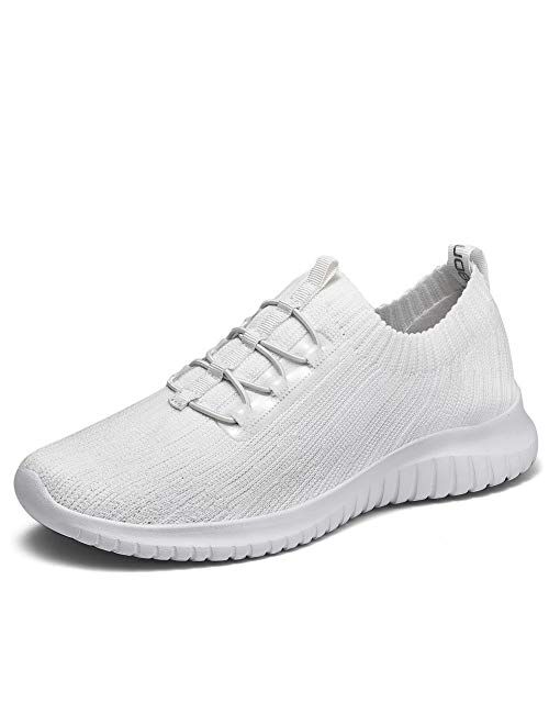 TIOSEBON Women's Slip On Walking Shoes Lightweight Casual Sneakers