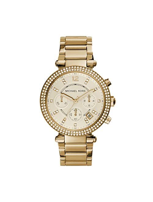 Michael Kors Women's Parker Gold-Tone Watch