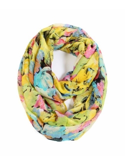 Scarfand's Mixed Color Oil Paint Infinity Versatile Fashion Scarf Head Wrap