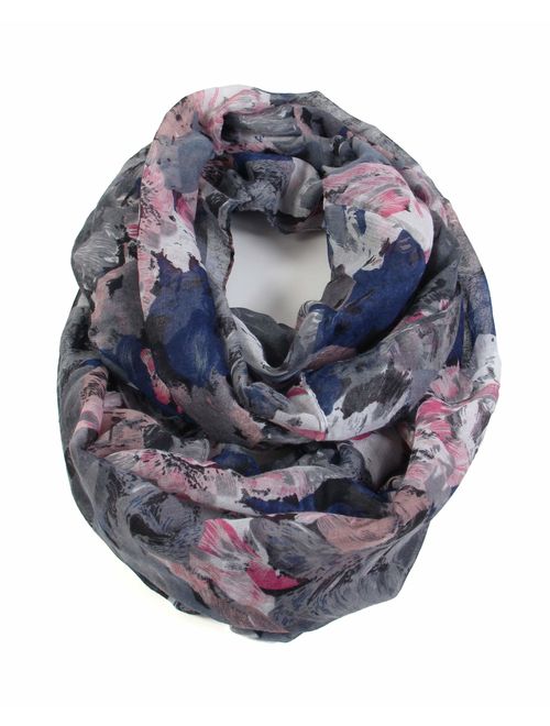 Scarfand's Mixed Color Oil Paint Infinity Versatile Fashion Scarf Head Wrap