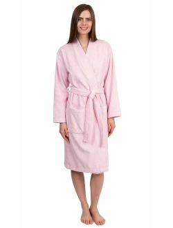 TowelSelections Women's Turkish Cotton Robe, Terry Cloth Kimono Bathrobe