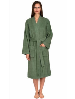 TowelSelections Women's Turkish Cotton Robe, Terry Cloth Kimono Bathrobe