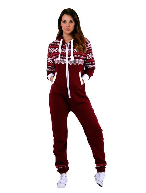 SKYLINEWEARS Womens Onesie Fashion Playsuit Ladies Jumpsuit