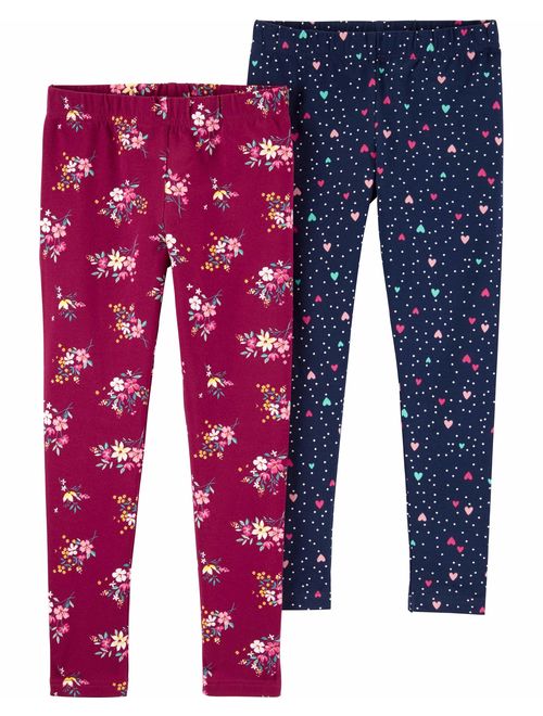 Carter's Girls' 2-Pack Leggings