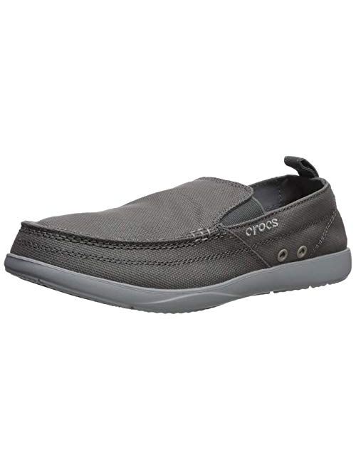 Crocs Men's Walu Canvas Slip-On Loafer