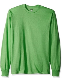 Men's Cotton Solid Regular Fit Long-Sleeve T-Shirt