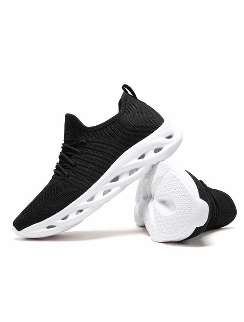 breathable mesh running shoes
