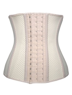 YIANNA Underbust Latex Sport Girdle Waist Trainer Corsets Hourglass Body Shaper