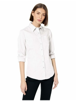 Women's Solid Long Sleeve Shirt