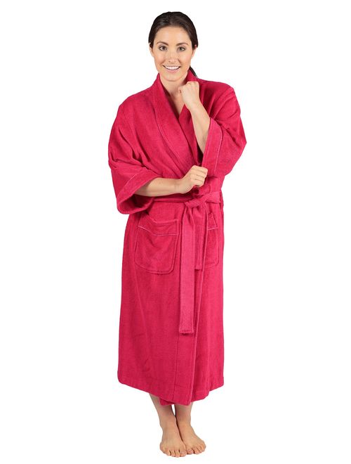 Women's Luxury Terry Cloth Bathrobe - Bamboo Viscose Robe by Texere (Ecovaganza)