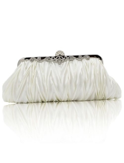 Kingluck Silk Cocktail Evening Handbags/Clutches in Gorgeous Silk More Colors Availabl