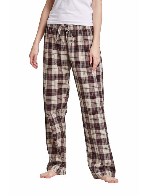 CYZ Women's 100% Cotton Woven Sleep Pajama Pants