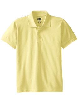 Boys' Short Sleeve Pique Polo