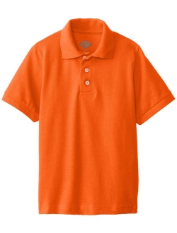 Boys' Short Sleeve Pique Polo