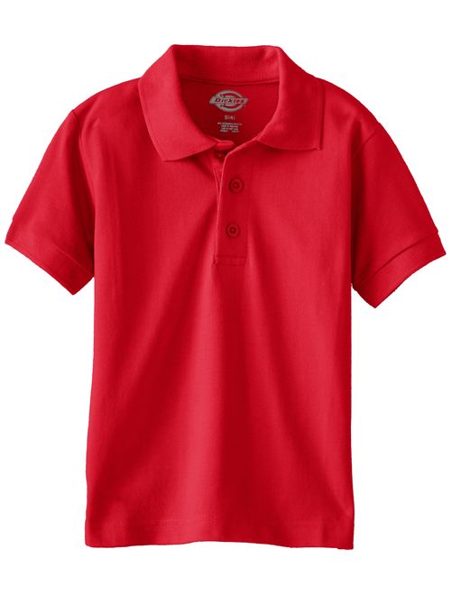 Dickies Boys' Short Sleeve Pique Polo