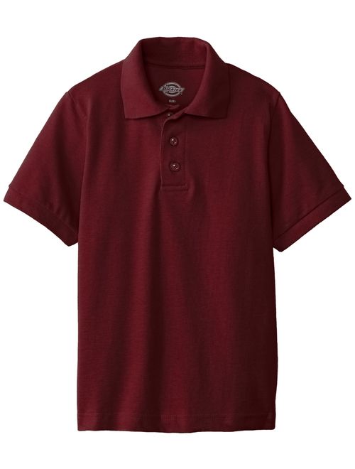 Dickies Boys' Short Sleeve Pique Polo