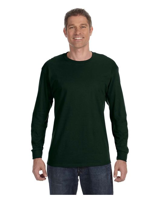 Gildan Heavy Cotton 100% Cotton Long Sleeve T-Shirt.