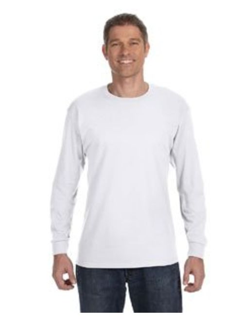 Gildan Heavy Cotton 100% Cotton Long Sleeve T-Shirt.