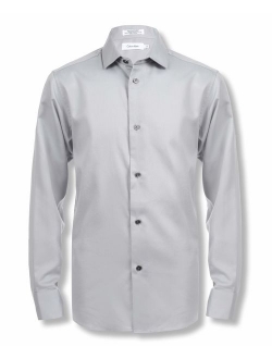 Boys' Long Sleeve Sateen Dress Shirt