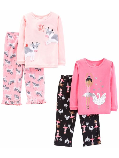 Simple Joys by Carter's Little Kid and Toddler Girls Pajama Set