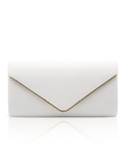 Labair Shining Envelope Clutch Purses for Women Evening Purses and Clutches For Wedding Party