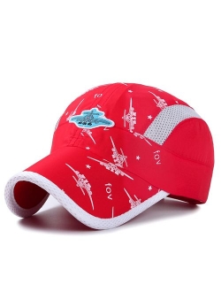 Home Prefer Kids Lightweight Quick Drying Sun Hat Airy Mesh UV Protection Caps