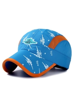 Home Prefer Kids Lightweight Quick Drying Sun Hat Airy Mesh UV Protection Caps