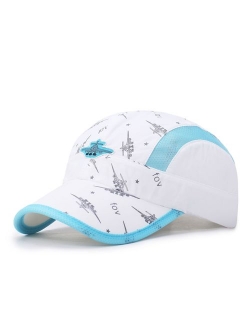 Home Prefer Kids Lightweight Quick Drying Sun Hat Airy Mesh UV Protection Caps