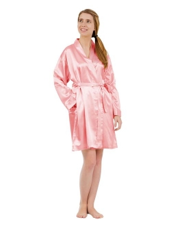 Up2date Fashion Women's Satin Charmeuse Robes, Style#Gwn-11