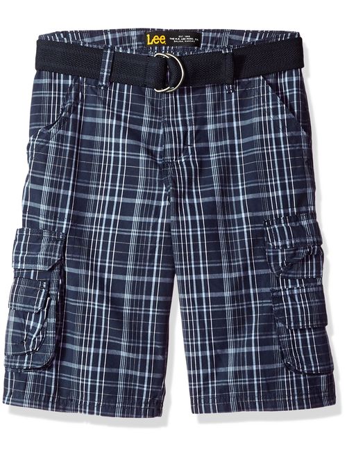 LEE Boys' Dungarees Belted Wyoming Cargo Short