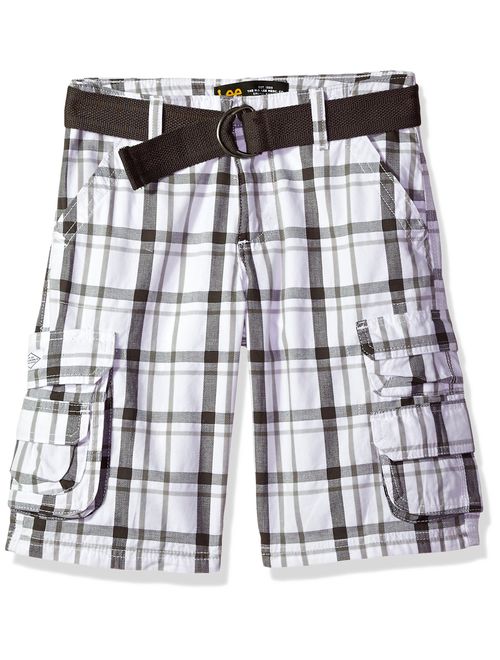 LEE Boys' Dungarees Belted Wyoming Cargo Short