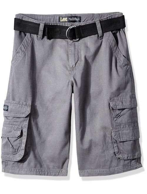 LEE Boys' Dungarees Belted Wyoming Cargo Short