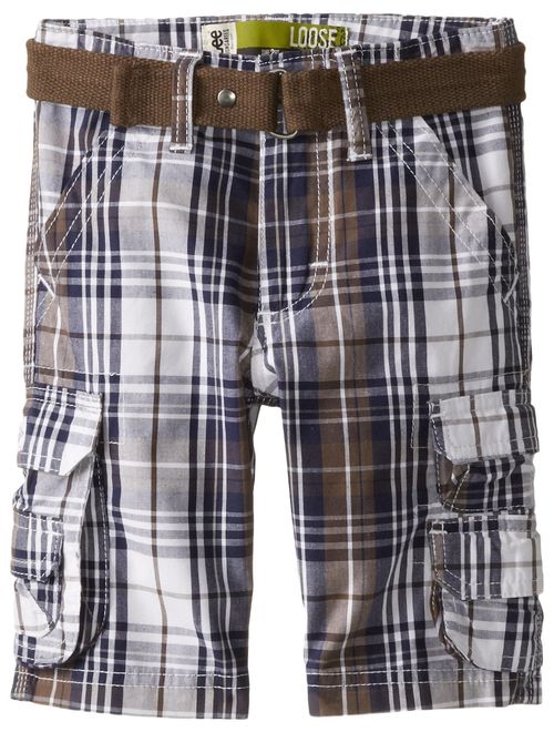 LEE Boys' Dungarees Belted Wyoming Cargo Short