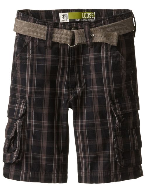 LEE Boys' Dungarees Belted Wyoming Cargo Short