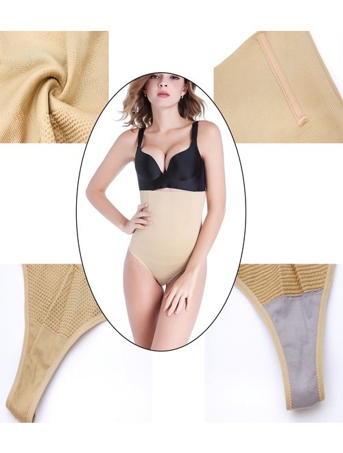 Sliot High Waist Cincher Trainer Panties Body Shaper Underwear Tummy Control Thong Shapewear Girdles Slimmer Seamless