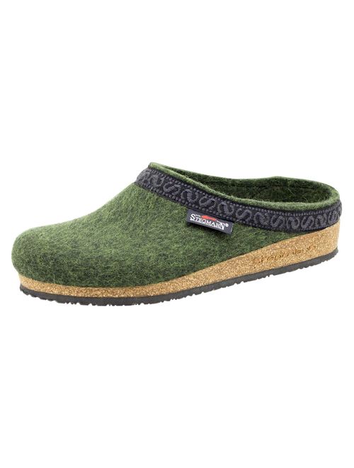 Stegmann Women's Wool Felt Clog with Cork Sole