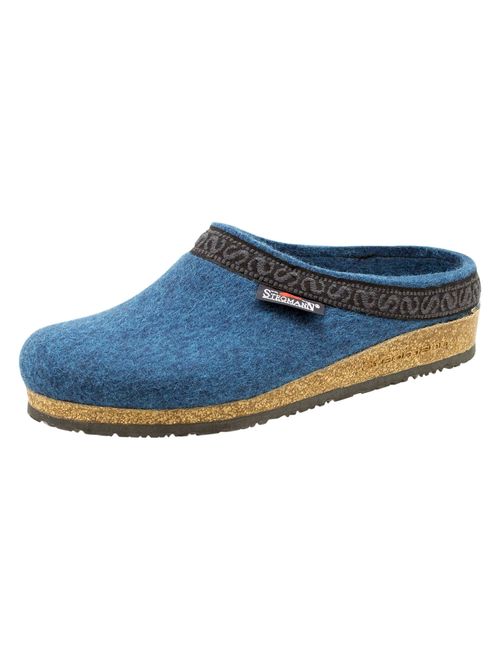 Stegmann Women's Wool Felt Clog with Cork Sole