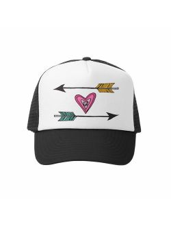 Grom Squad Kids Trucker Hat - Mesh Adjustable Baseball Cap for Boys & Girls - Baby, Infant, Toddler, School-Age Sizes