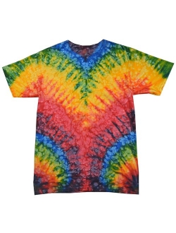 Colortone Youth & Adult Short Sleeve Crew Neck Tie Dye T-Shirt