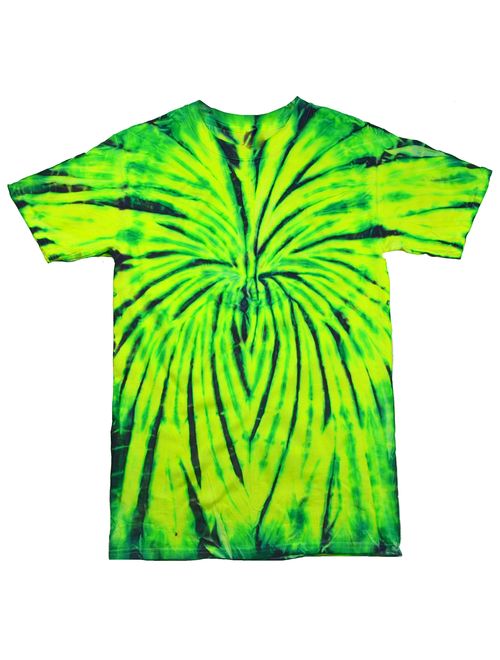 Colortone Youth & Adult Short Sleeve Crew Neck Tie Dye T-Shirt