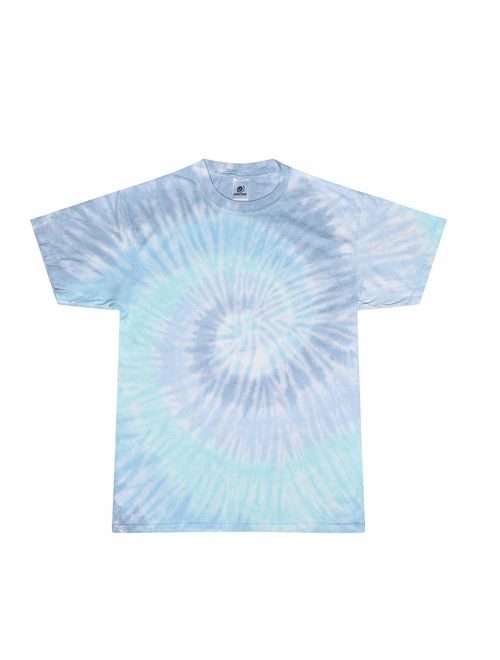 Colortone Youth & Adult Short Sleeve Crew Neck Tie Dye T-Shirt