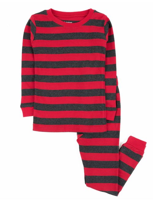 Leveret Striped Kids & Toddler Boys Pajamas 2 Piece 