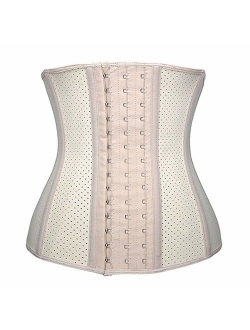 Ann Darling Women's Fajas Colombiana Latex Sport Waist Trainer Tummy Control Hourglass Corsets For Weight Loss